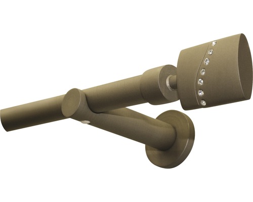 Gardinenstange mit Strassverzierung