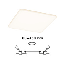 Spot encastrable au plafond avec instructions de montage