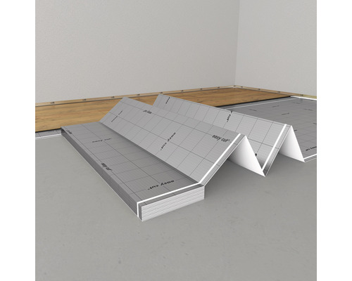 Dämmunterlage für Laminat und Parkett mit Aufdruck