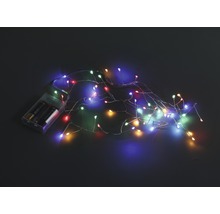 Guirlande lumineuse cluster LED Lafiora 2,3 m + câble d'alimentation de 0,5 m 100 LED couleur d'éclairage multicolore avec fonction minuterie-thumb-0