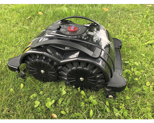 Tondeuse robot sur pelouse