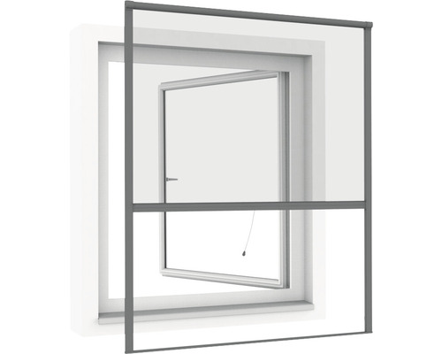 Moustiquaires enroulables montées sur une fenêtre