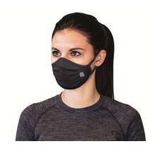 Masque visage en tissu Community Mask Hammer Workwear noir, taille L-thumb-6