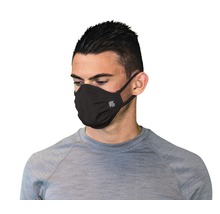 Masque visage en tissu Community Mask Hammer Workwear noir, taille L-thumb-5