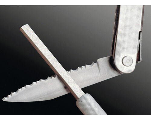 Couteau à dents et fusil à aiguiser