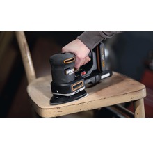 Ponceuse multifonction sans fil 5-in-1 WORX 20V WX820.9, avec accessoires, sans batterie ni chargeur