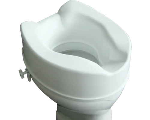Rehausseur de siège de toilette en plastique