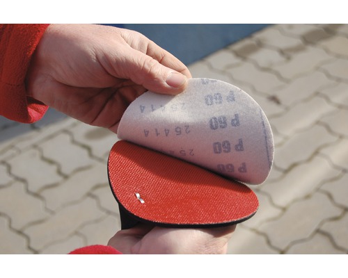 Schleifpapier mit Körnung 60 für Schleifscheibe