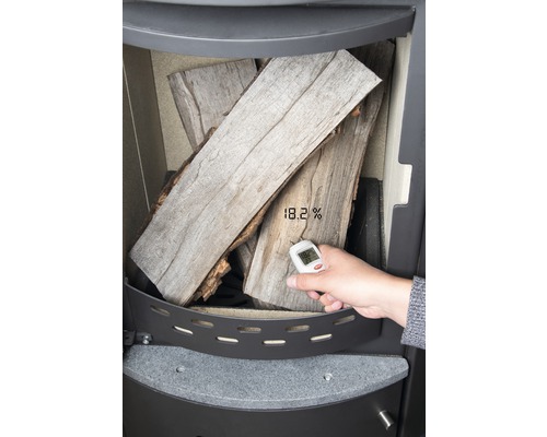 Appareil de mesure de l''humidité du bois mesurant la teneur en humidité du bois de chauffage dans le four