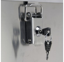 Serrure avec clé pour boîte de rangement