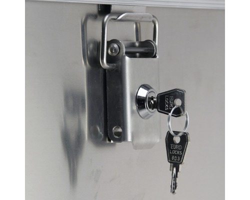 Serrure avec clé pour boîte de rangement