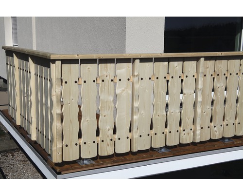 Holzzaun für den Aussenbereich