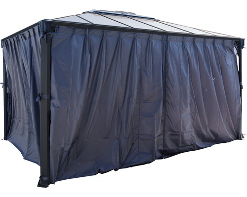 Pavillon avec parois latérales