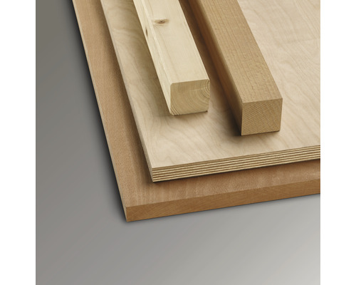 Holzprodukte: Brettschichtholz, Furniersperrholz und Kantholz