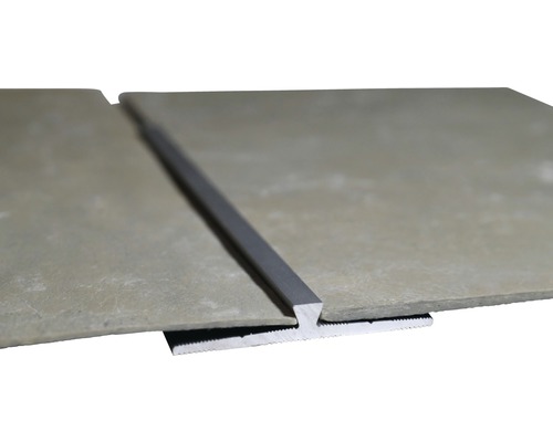 Aluminium Dehnungsfugenprofil zwischen zwei Bodenplatten