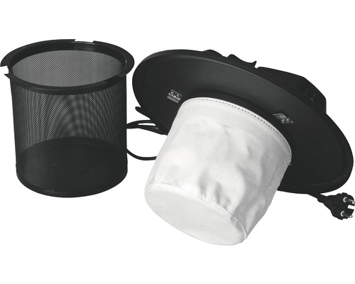 Panier filtrant et sac à poussière pour aspirateur à cendres