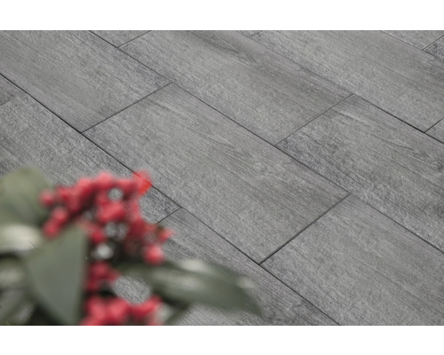 Dalle de terrasse en béton iStone Lignum Fino graphite 60 x 30 x 4 cm