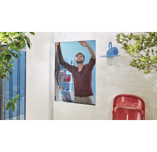 Fliegengitter für Fenster tesa Insect Stop Comfort weiss ohne Bohren 130x150 cm