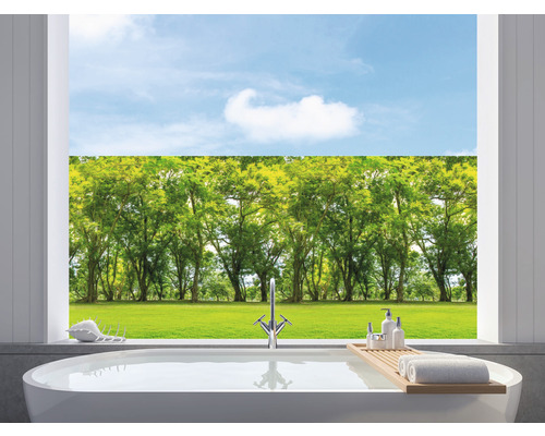Film adhésif pour fenêtre Venilia Vitrostatic Forest forêt 67,5 x 150 cm
