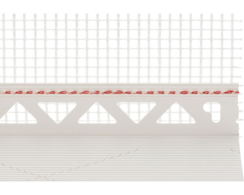 Detailansicht einer Entwässerungsrinne mit Gitternetz