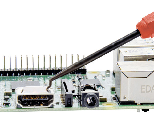 Carte électronique avec outil de soudure pour les réparations