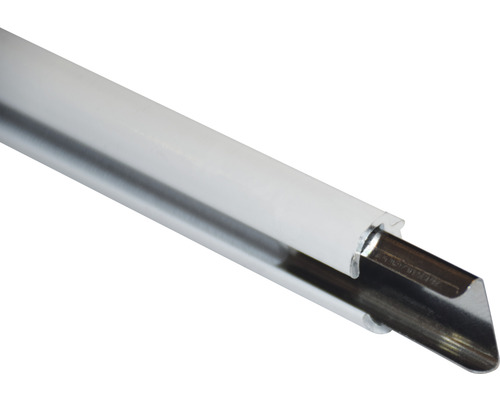 Profilé en aluminium avec couvercle en plastique