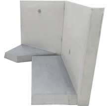 Angle en béton, élément d''angle pour l''aménagement des espaces extérieurs