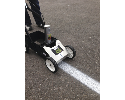 Traceur de lignes avec aérosol pour les travaux de marquage