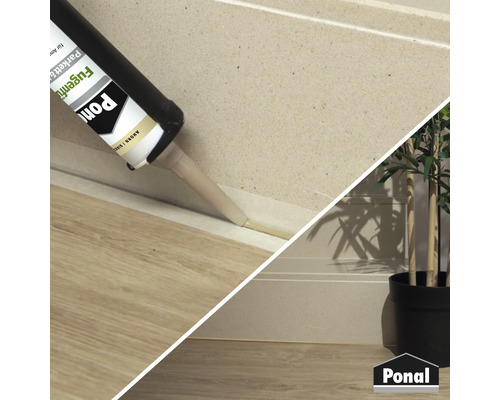 Application de mastic pour joints Ponal pour sceller les joints de parquet