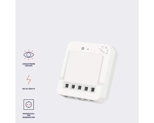 Unterputz Bewegungsmelder für Wandschalter