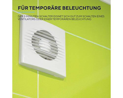 Wandventilator für Badezimmer