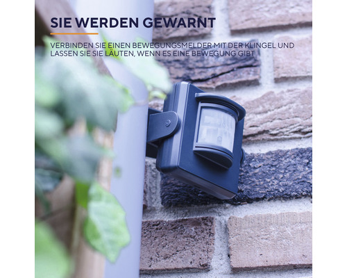 Bewegungsmelder zur Überwachung von Aussenbereichen.