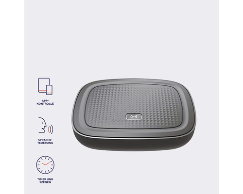 Smarte Steuerung mit App, Sprachsteuerung sowie Timer- und Szenenfunktion