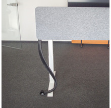 Bureau avec gaine de câbles pour la gestion des câbles