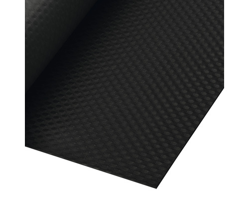 Schwarze Antirutschmatte mit Punktmuster