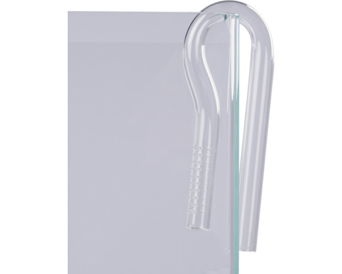 Tuyau de sortie d''aquarium en verre