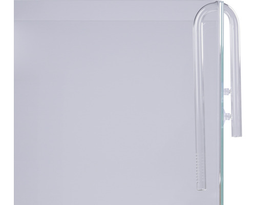 Aquarium avec tube en verre pour la circulation de l''eau