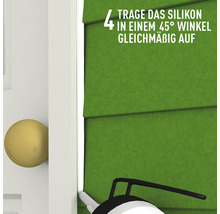 Sista Draußen Füllen & Ausbessern Dichtstoff Spender transparent 100 ml