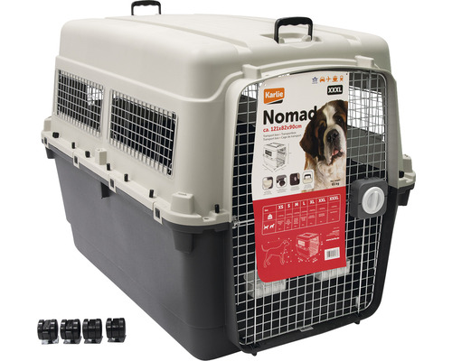 Cage de transport Karlie Nomad taille XXXL pour chiens