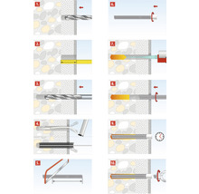 Système de montage à distance Tox Thermo Proof Plus sun M16x300 2 pièces