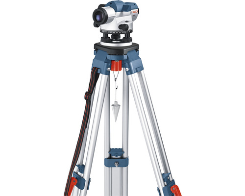Bosch Baunivelliergerät auf Stativ mit Lot
