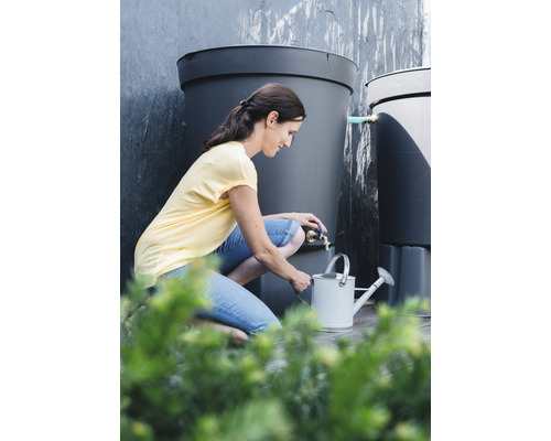 Récupérateur d'eau de pluie kit de raccordement GEKA ¾“ avec robinet  purgeur, raccordement de récupérateur d'eau de pluie et bande téflon -  HORNBACH Luxembourg