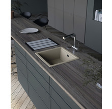Spüle Schock Kiruna N-100-U 456 x 456 mm night KIRN100UNGT