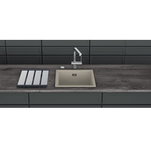 Spüle Schock Kiruna N-100-U 456 x 456 mm night KIRN100UNGT