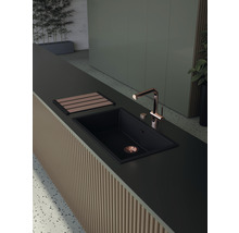 Spüle Schock Kiruna N-100XL-U 756 x 456 mm dusk KIRN100XLUDSK