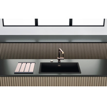 Spüle Schock Kiruna N-100XL-U 756 x 456 mm dusk KIRN100XLUDSK