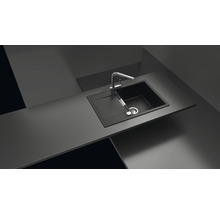 Spüle Schock Mono D-100-U 765 x 510 mm dusk MOND100UDSK