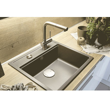 Spüle Schock Mono N-100-U 570 x 510 mm dusk MONN100UDSK