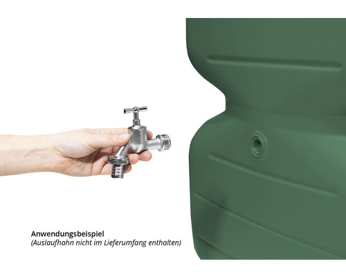 Exemple d''application : récupérateur d''eau de pluie avec robinet