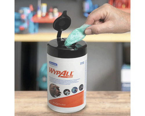 Distributeur d''essuie-tout de nettoyage WypAll pour le nettoyage